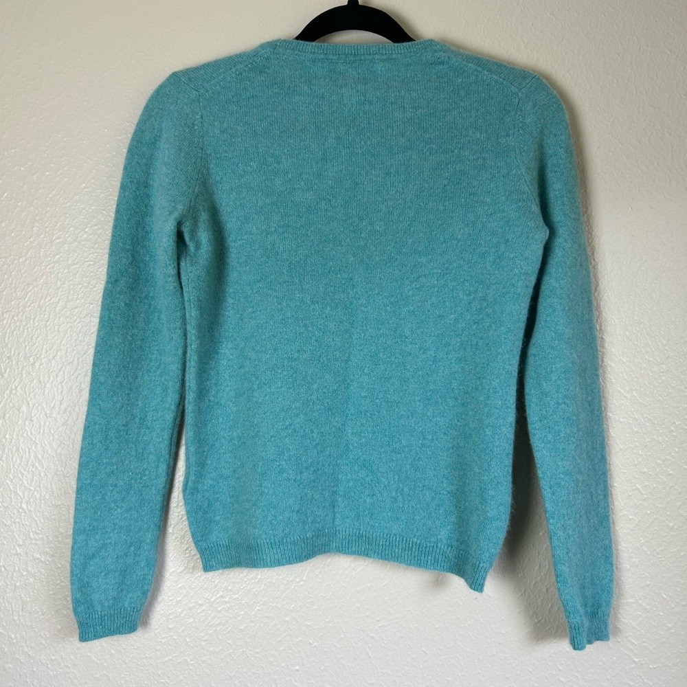 Ellen Tracy 100% cashmere crew neck pullover - Picture 3 of 4